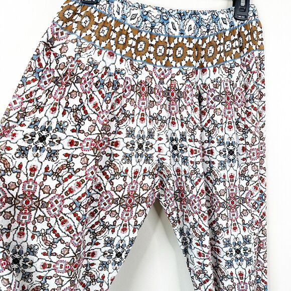 Xirena Pants Womens Small Printed Relaxed Peasant Boho Cottagecore Pockets - Picture 3 of 10